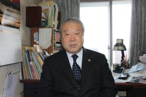 「日台にはまだまだ課題もある」と語った松本彧彦理事長