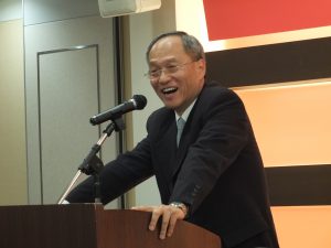 大阪を訪れた僑務委員会の呉新興委員長