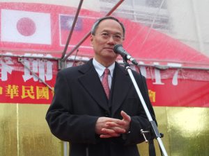 台湾僑務委員会の呉新興委員長