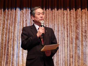 挨拶する村田熊本県副知事