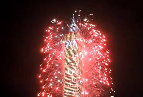 台北101・花火ショー