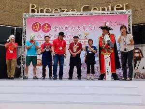 (左起)來自青森、岩手、秋田、宮城以及福島的義工團體代表