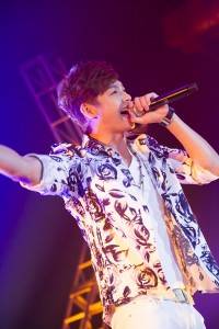 演唱多首歌曲的辰亦儒,在見面會上也表示想在日本開演唱會(照片提供:ASC)