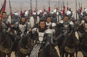 港星鄭伊健和來自台灣的周渝民、吳尊，與中國影星于波、李晨等人演出楊家七子，堪稱史上最帥的楊家將（© 2013 Pegasus Motion Pictures (Hong Kong) Ltd. All Rights Reserved.）