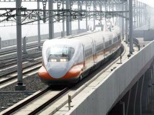 台湾の南北を90分（最速時）で結ぶ台湾新幹線（写真提供：中央社）