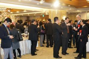 懇親会会場の様子