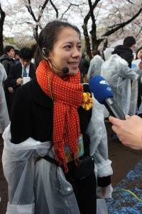 司会を務めた早稲田大学アジア太平洋研究科 東アジア国際政治 修士課程の何時宜さん