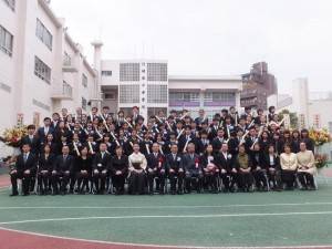 全體畢業生合影