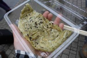 台湾風チヂミ「拉餅」