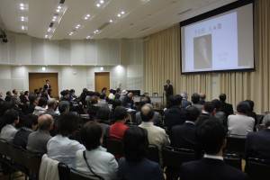 張炳煌教授による記念講演も行われた