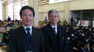 大津高校では毎年台湾への修学旅行を行う