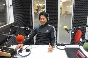台湾テレビ旅番組「大口吃遍台灣」の専属カメラマン・立川幹二朗さん