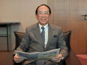 交流協会の大橋光夫会長