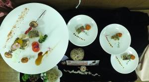 個人賽金獎作品之一:開心果雞捲附碳烤食蔬/龍德家商