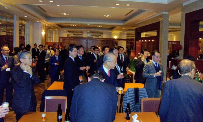 4.名古屋華僑總會2018年新年會会場一景