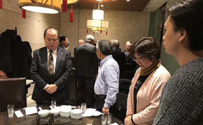 所有出席新年會者為在花蓮地震死亡者默哀1