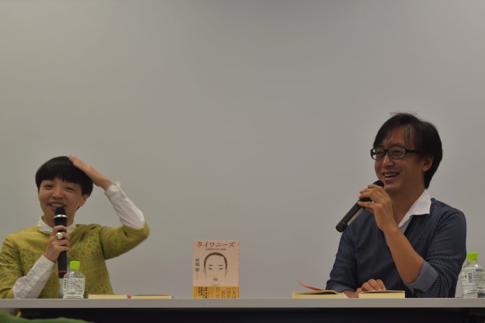 野嶋剛氏(右) × 温又柔さん、トークイベント