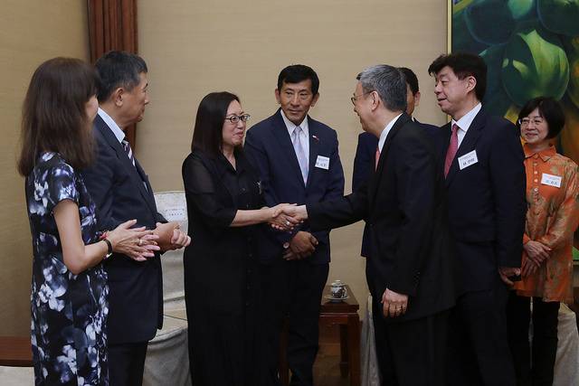 留日台灣同鄉會東京華僑總會回台參訪　獲陳建仁副總統接見