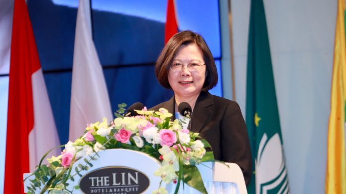 亞洲台商年會台中登場-蔡總統-台灣經濟向上攀升-是佈局全球最佳基地