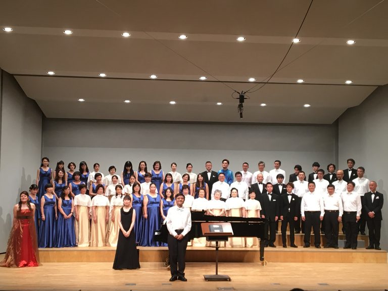 中山醫大校友合唱團訪日演出　台灣美聲飄揚沖繩