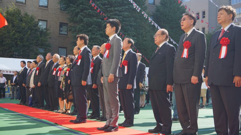 東京僑學界同慶雙十　盼持續支持政府