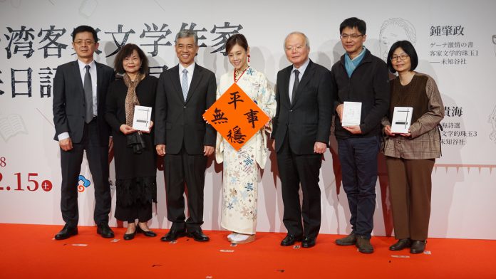 客委會為了推廣客家文化,在東京舉辦記者會