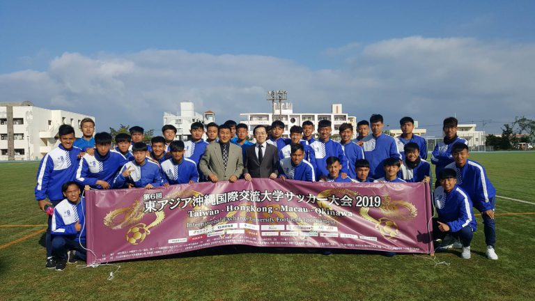 東亞國際大學交流足球賽開幕　各國好手一較高下