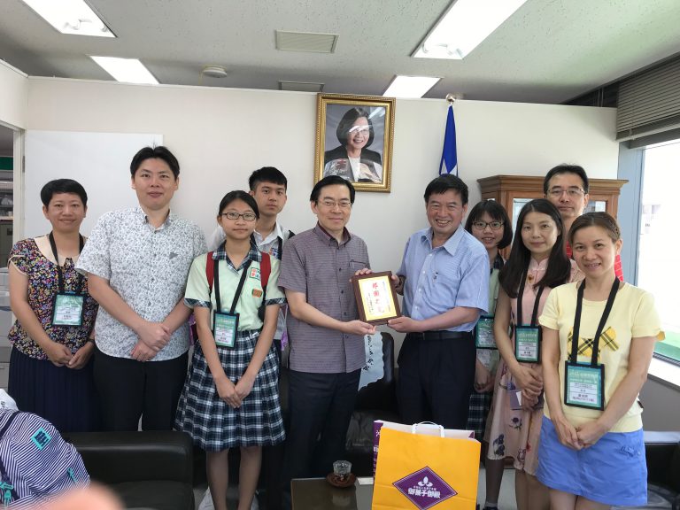 桃園福豐國中校長張秋銘率團訪沖　促進台日青年交流