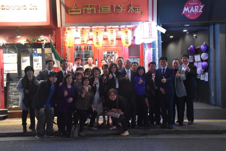 副代表出席僑界歡迎會 盼增進台日感情