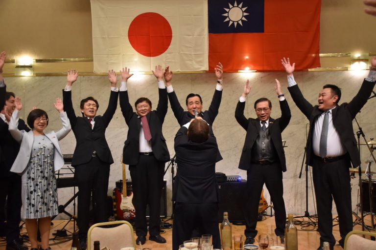 日本華商總會新年會 全力支持台灣加入WHO