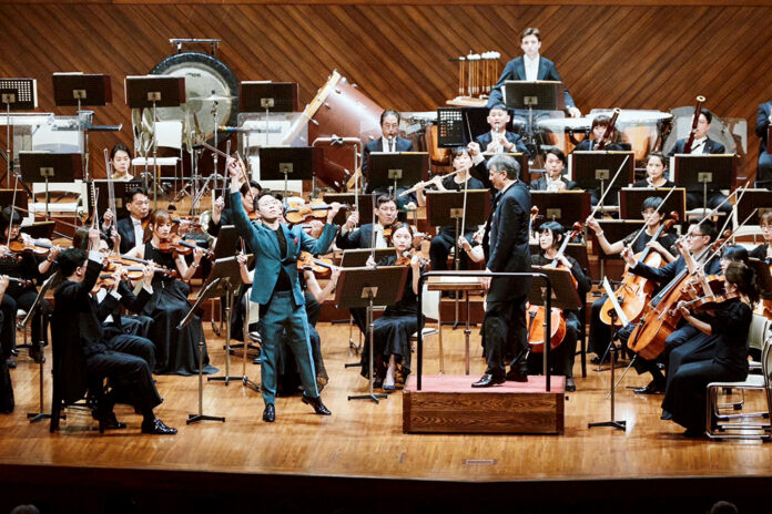 由NSO音樂總監Jun Märkl指揮，攜手小提琴家黃俊文與日本知名女高音森麻季，共同呈現一場兼具深度與感動的音樂盛宴