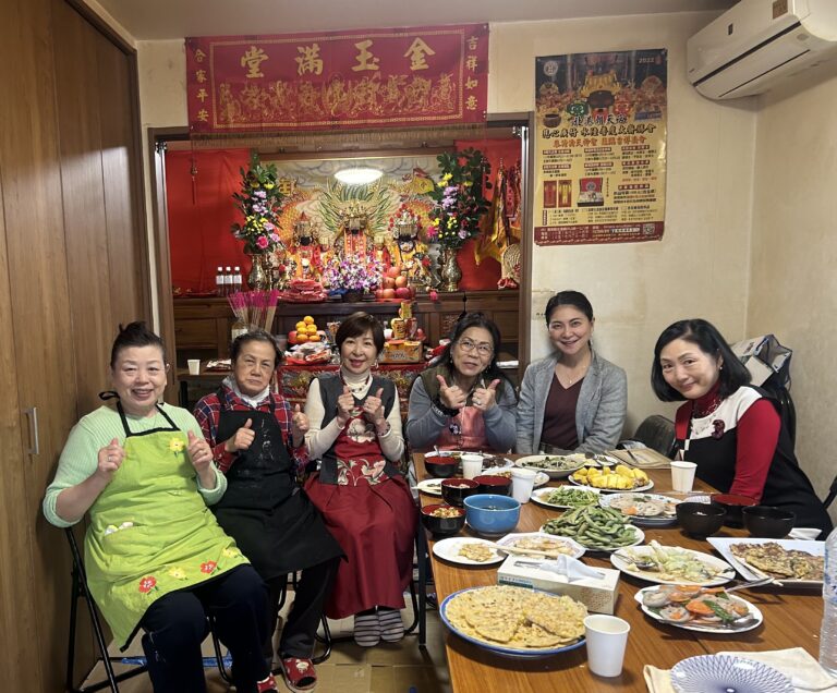 關西媽祖會11月中旬料理教室 臺灣料理飄香大阪
