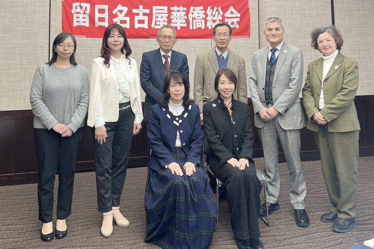 大年初四迎財神　李姸慧副委員長首訪名古屋深化僑界交流