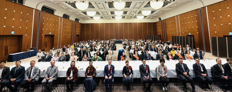 僑委會委員長徐佳青出席日本臺商總會交接典禮 勉青商強化國際布局、促進臺日經貿交流