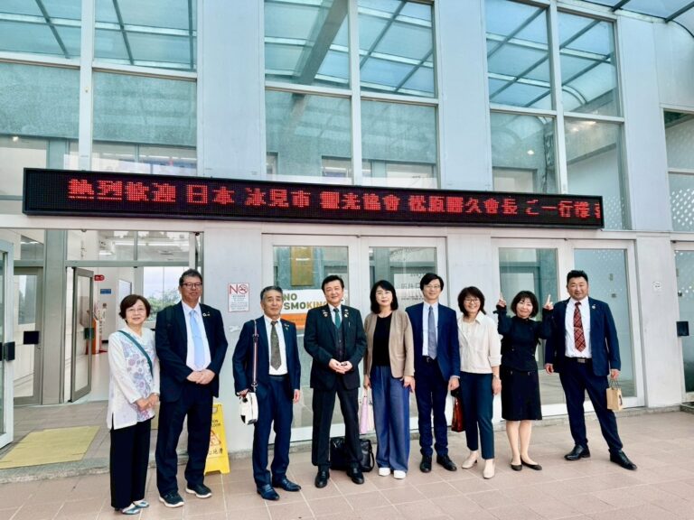 台日親善氷見使節団、台湾で教育・観光交流を推進