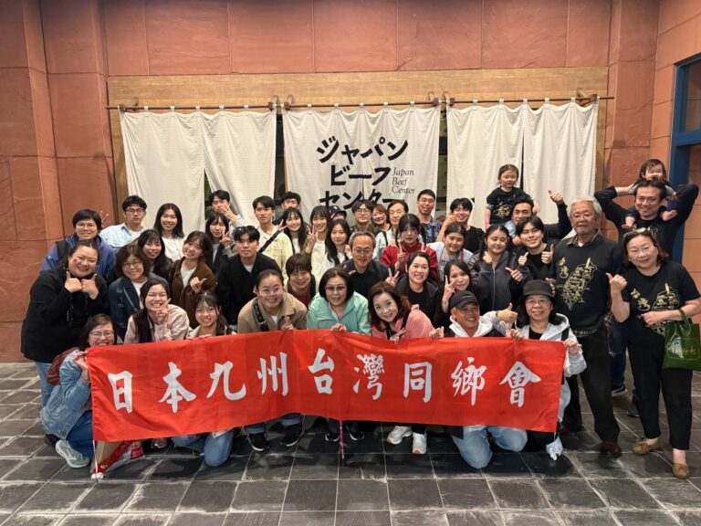 台式棒球應援熱血登場　九州台灣同鄉會參與博多咚打鼓港祭掀高潮
