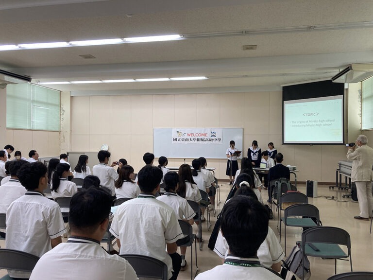 台日青春相遇福岡！台南大學附中赴福岡縣立京都高校交流　共譜跨世代友誼新篇章
