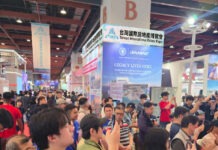 去年展會現場，吸引滿滿人潮熱烈參與。(圖/台灣國際房地產博覽會提供)