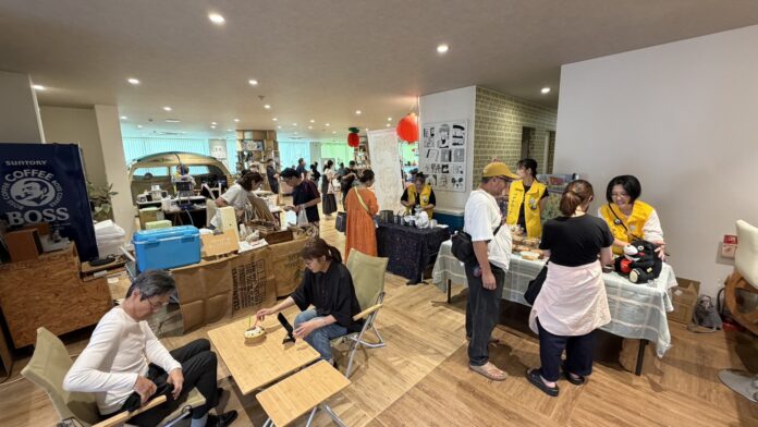 会場が賑やか